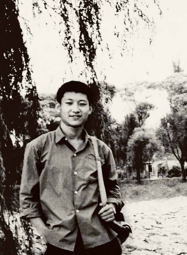 1972年時的習近平。